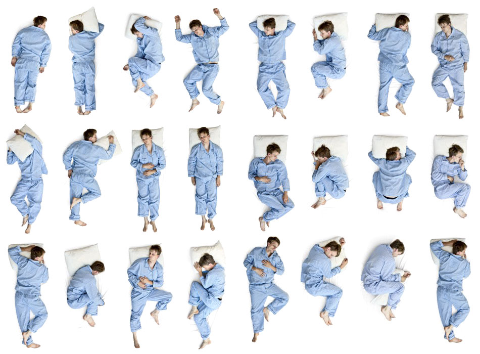 每個人可能習慣不同的睡姿，因此需要長時間觀察才能找出造成腰痠背痛的真正原因。